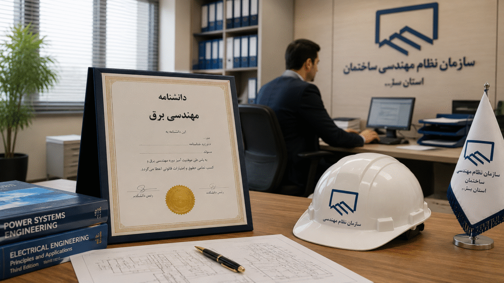 مدرک مهندسی برق